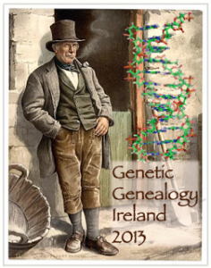 Genetic Genealogy Ireland 2013 Conference will include presentation by Surname DNA Journal author Dr. Tyrone Bowes, Ph.D.